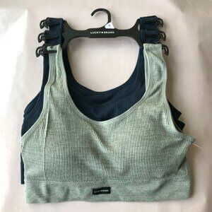 LUCKY BRAND Women's  Ribbed Comfort Bra 3-Pack NEW Size : 1X  New without Tags